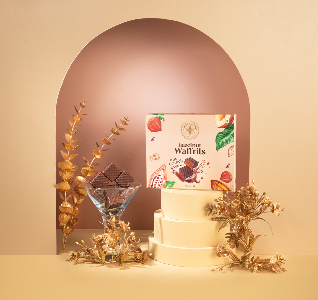 Best Hazelnut Wafers In India | Shop Nutty Wafer Bites Online