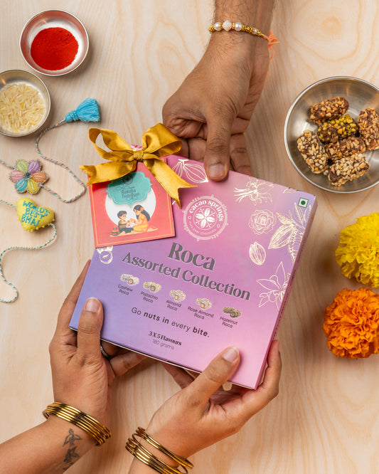 Cacao Springs Rakhi Gift Roca Assorted Collection 180gm(15pcs)
